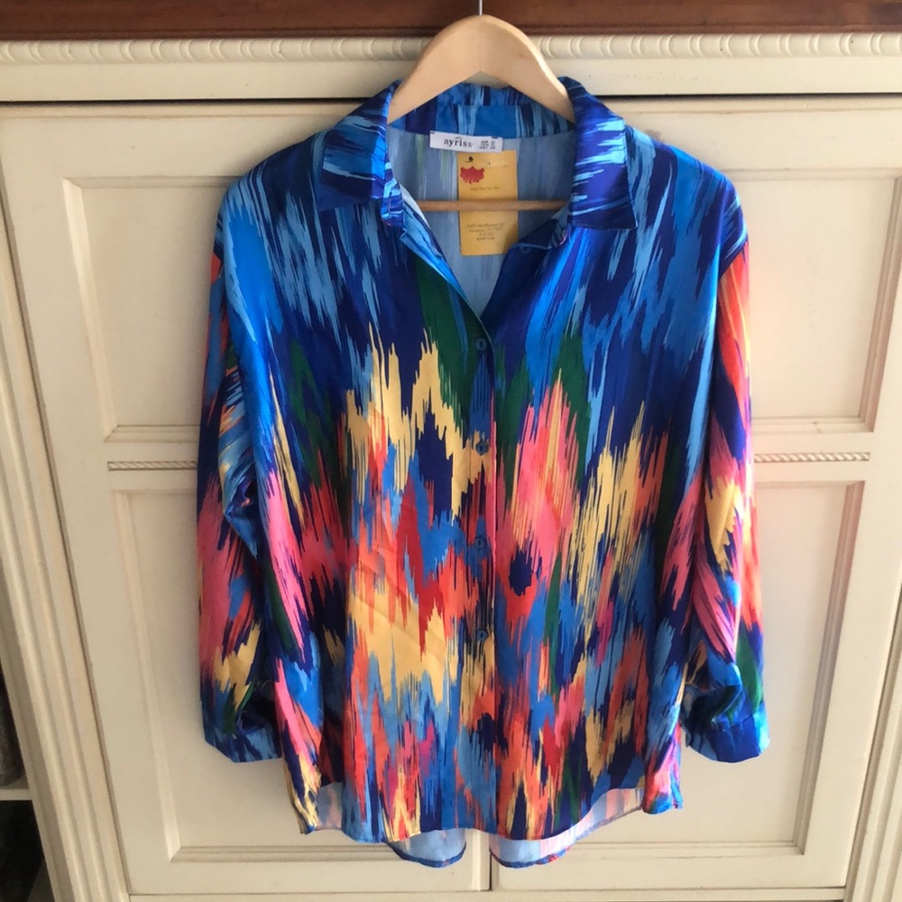 Ayriss Clothing Womens Button Down Shirt